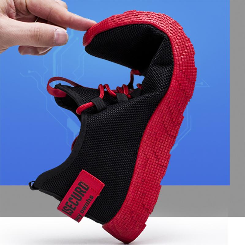 Summer Fashion Trend Mesh Fly-knit Men's Shoes Comfortable and Breathable Sneakers Men's Running Shoes