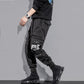 Men's Pants Overalls All-match Trendy Spring and Summer Cropped Pants Student Functional Wind Thin Casual Pants