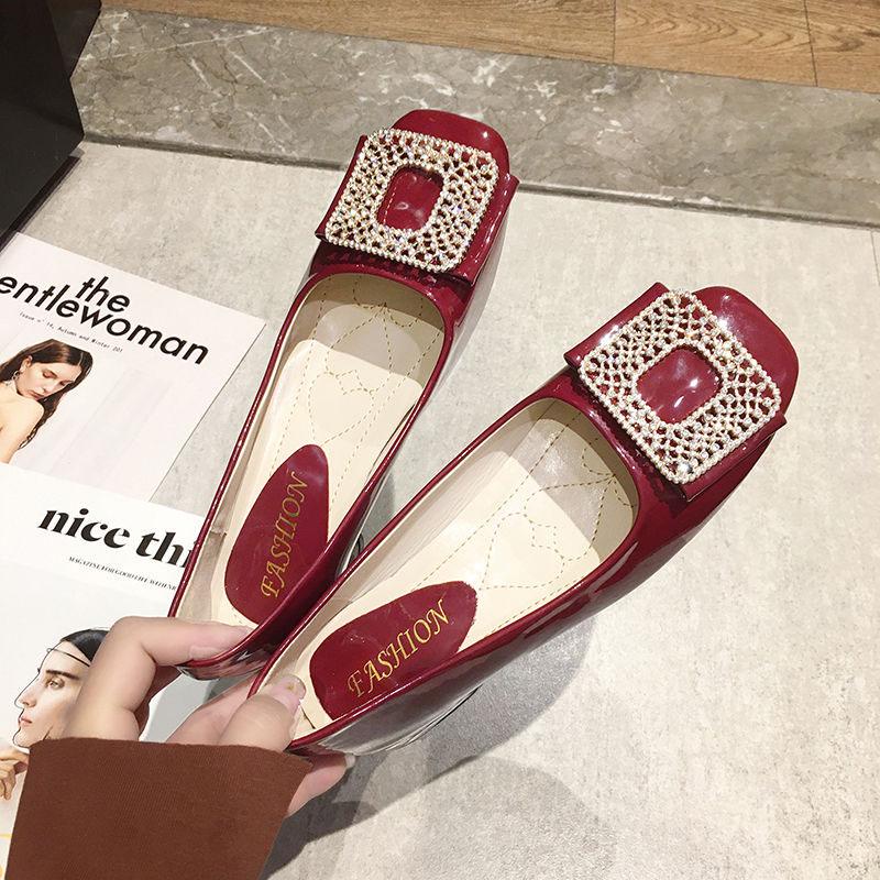 Plus Size 35-40 Summer Women PU Leather Slippers Outdoor Bohemian Beach High Heels Wear-resistant Non-slip Office Lady Sandals