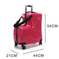 Children's Seated Wheeled Suitcase Seat Belt 20 Inch Sliding and Rolling Suitcase Boy Girl Travel Luggage Trunk