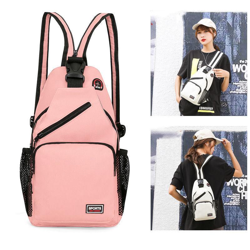 Unisex Sling Bag Men Women Shoulder Bag Home Supplies Crossbody Chest Bag for Gift Outdoor Sports Slung Riding Bag Waterproof Travel