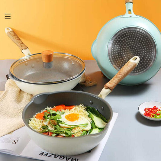 Frying Pan Non-stick Pan Household Pan Frying Pan Pancake Pan Induction Cooker Gas Stove Universal Frying Pan