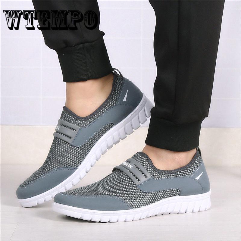 Pair of Shoes Sneakers Men Comfortable Casual Shoes Mesh Flat Sports Shoes