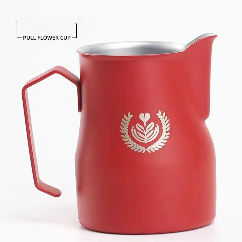 Frothing Pitcher - Best Milk Frother Steamer Cup - Foam Making for Coffee Matcha Cappuccino Latte &  Chocolate - Multicolor