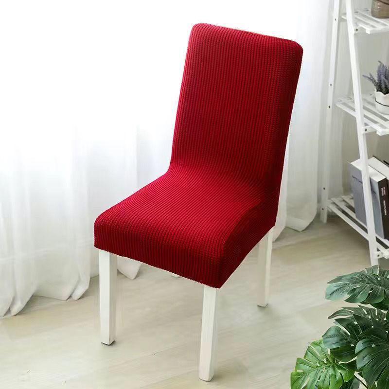 Slipcover Removable Anti-dirty Seat Chair Cover Spandex Kitchen Cover for Banquet Wedding Dinner Restaurant Housse De Chaise 1PC