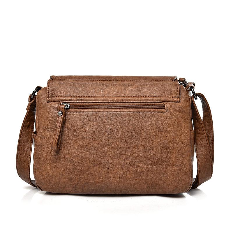 Brand High Quality Genuine Leather Handbags Crossbody Woman Messenger Bags Real Cowhide Ladies