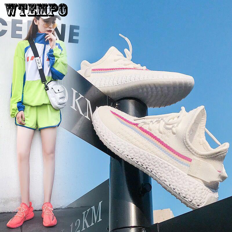 Breathable Mesh Casual Shoes Coconut Shoes Female Summer Sports Shoes Comfortable