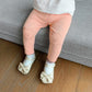 Girls Spring and Autumn Pants Leggings Outer Wear Slim-fit Stretch Pants Casual Pants Solid Color Leggings