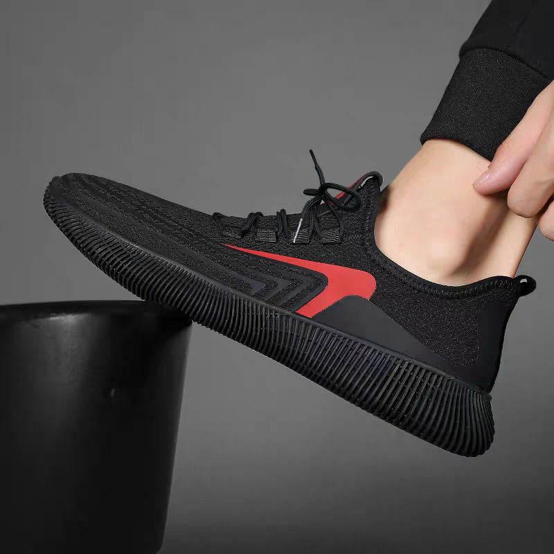 Men's Casual Sports Shoes Versatile Fashion Travel Shoes Lightweight Breathable Sneakers Soft Sole Running Shoes