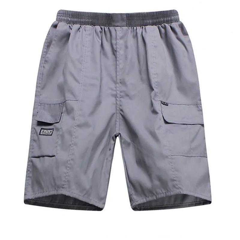 Men's Short Summer Five-point Pants Summer Thin Casual Loose Beach Pants Plus Size Men's Middle-aged and Elderly Shorts