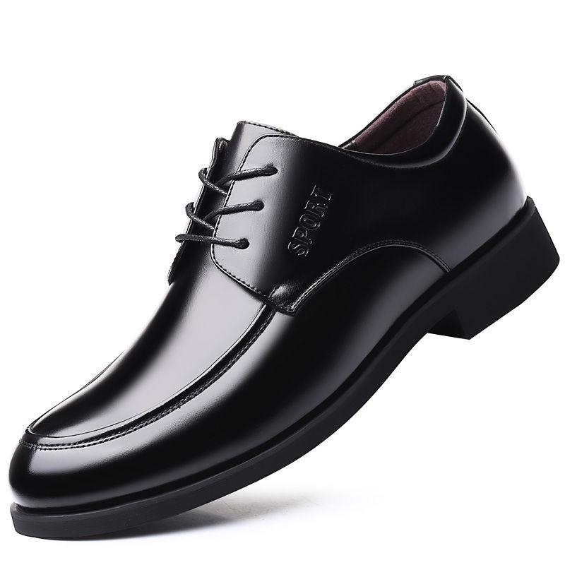 British Style Leather  Shoes Dress Wedding Formal Shoes classic Italian Mens Shoes