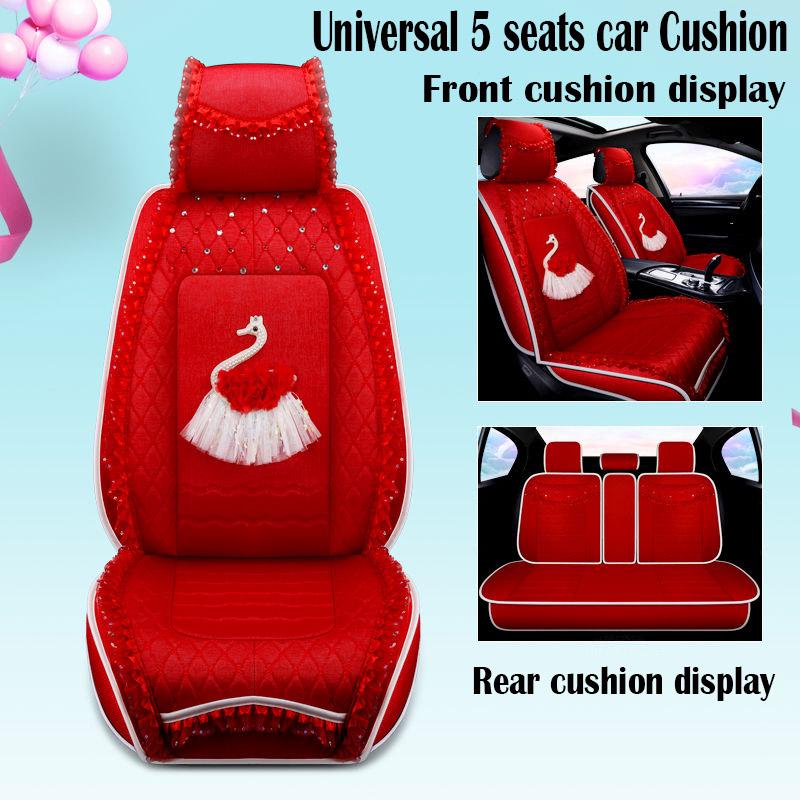 Universal car seat cover Waterproof Car Seat Cover Universal Leather 5 set Auto Seat Cushion 5 seats