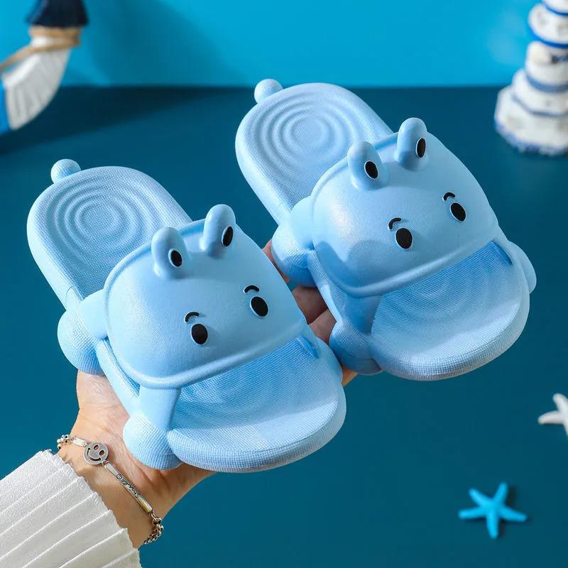 Kids Slippers for Boys Girls Cartoon Shoes Summer Toddler Flip Flops Baby Indoor Slippers Beach Swimming Slippers for Children