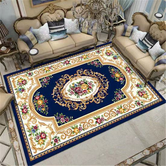 Bedroom Area Rug Chair Anti-Slip Nordic Geometric Pattern Rugs Carpets for Living Room