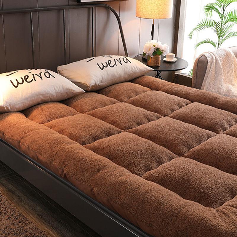 Bedroom Lamb Velvet Household Sleeping Mat Comfortable Warm Bed Student Dormitory Thick Cushion