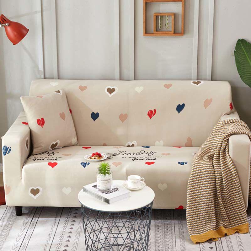 Magic Sofa Cover Printed Sofa Slipcover for Sectional Sofa Universal Modern L Shape Sofa Cover Elastic Stretch Couch Covers for Living Room