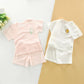 Two-piece Summer Clothes Baby Cotton Short-sleeved Suits Children's Thin Pajamas Boys' Air-conditioning Suits Baby