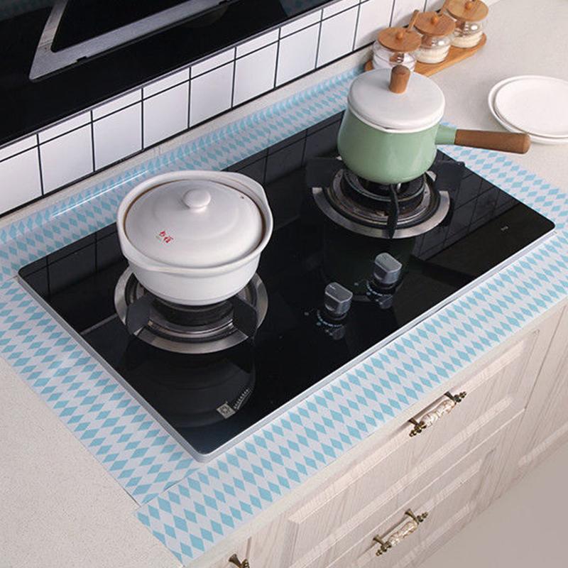 Self-adhesive Sink Waterproof Sticker Wash Basin Sink Oil-proof Sticker Kitchen Stove Top Moisture Absorbent Pad Mildew Proof Sticker