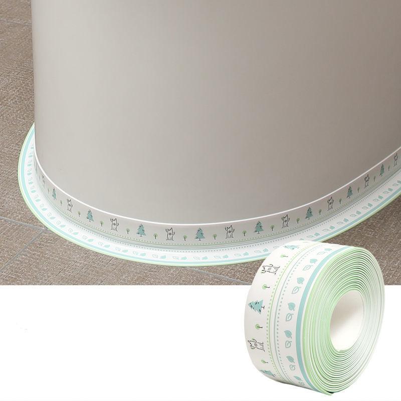 Bathroom Waterproof and Mildew-proof Seam Stickers Kitchen Stove Sink Stickers Toilet Toilet Stickers Deodorant Bathroom Floor Gaps