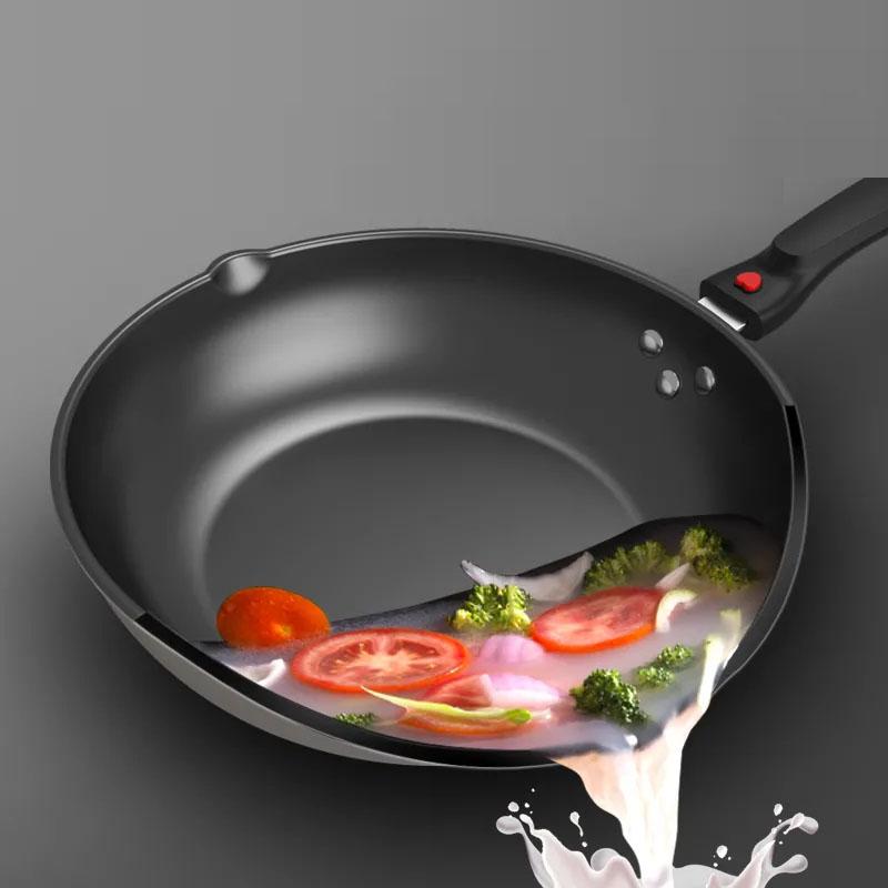 Frying Pan Mai Rice Stone Pan Cooking Pot Non-stick Pan Fried Panning Pancake Pot Multi-function Pot Kitchenware Wok