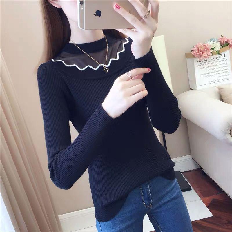 Pullovers Autumn Winter Knitted Sweater Women Vintage Pullover Casual Loose Long Sleeve Tops