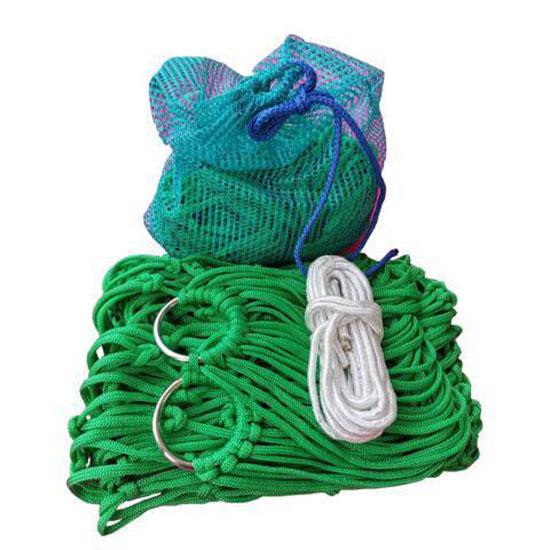 Net Rope Outdoor Hammock Nylon Rope Swing Dormitory Bedroom Net Bag Cradle Hanging Tree Bold Ultra Light Fishing Net Hammock