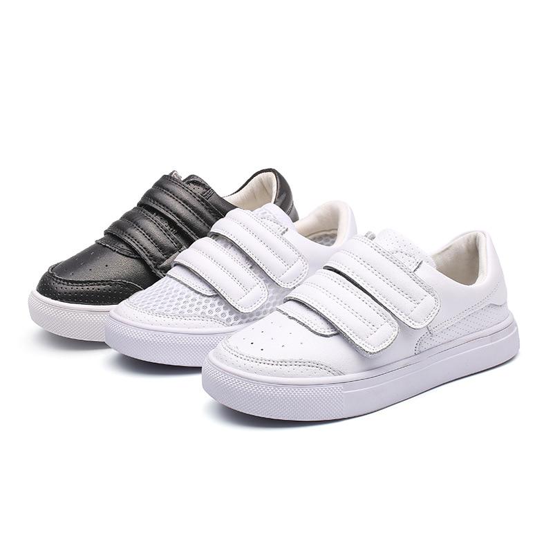 Comfortable children's leather sneakers girls boys flat shoes children's shoes flat quality sneakers