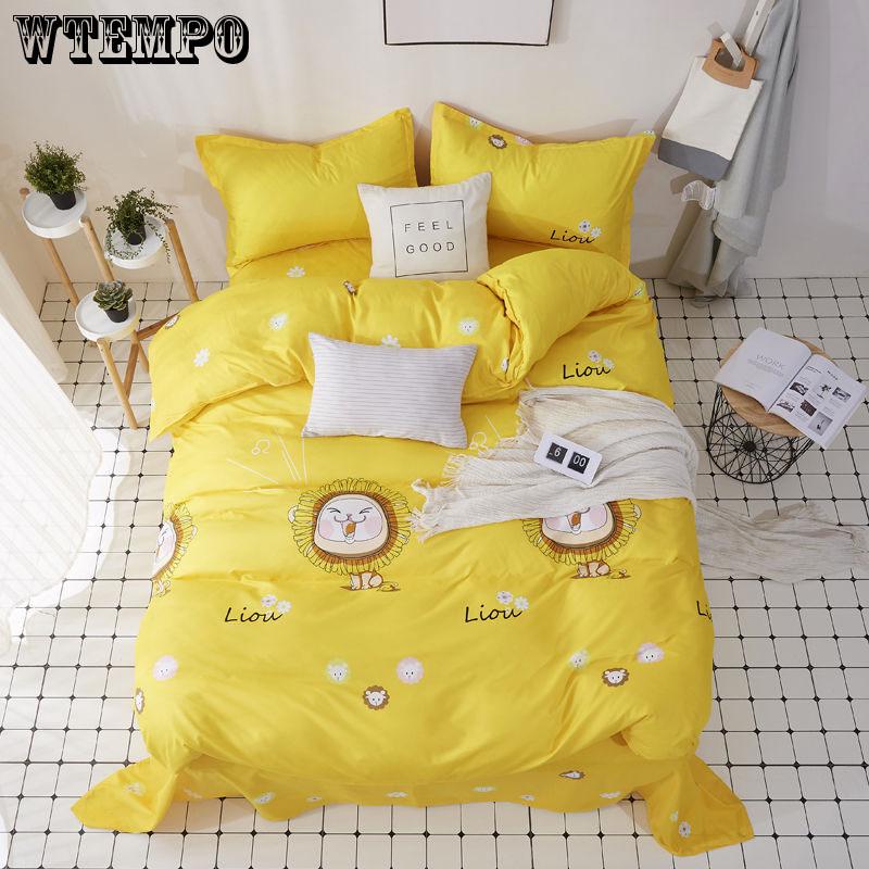 Bedding Sets Home Textile Lovely Cartoon Animal Comfortable Cover Sets