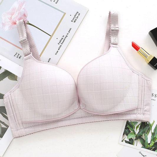 Breastmilk Underwear One-piece Anti-sagging Color Season Gathers Baby Mother To Facilitate Breastfeeding Sexy Bra Breastfeeding