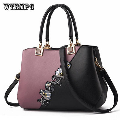 Women Shoulder Bag Fashion Women Embroidery Handbag