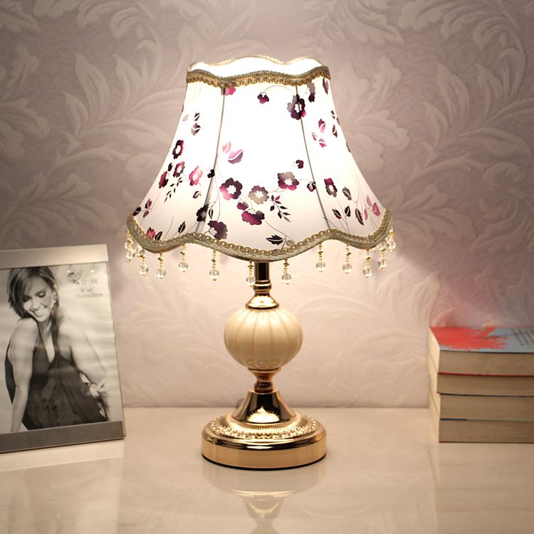 Crystal Table Lamps LED Bedside Lamp Nordic Desk Lamp Bedroom Living Room Lights Study Book Light