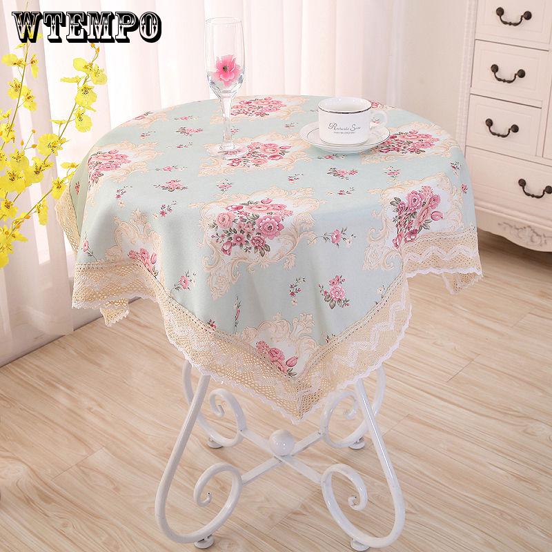 WTEMPO Hotel meeting room dust tablecloth printing oil-proof waterproof tablecloth