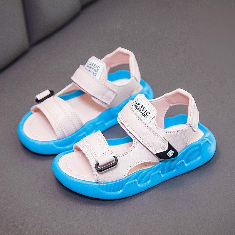 Boys and Girls Sandals Summer Children’s Beach Sandals Big Children’s Soft-soled Baby Shoes  Sports Sandals  Lightweight  Breathable