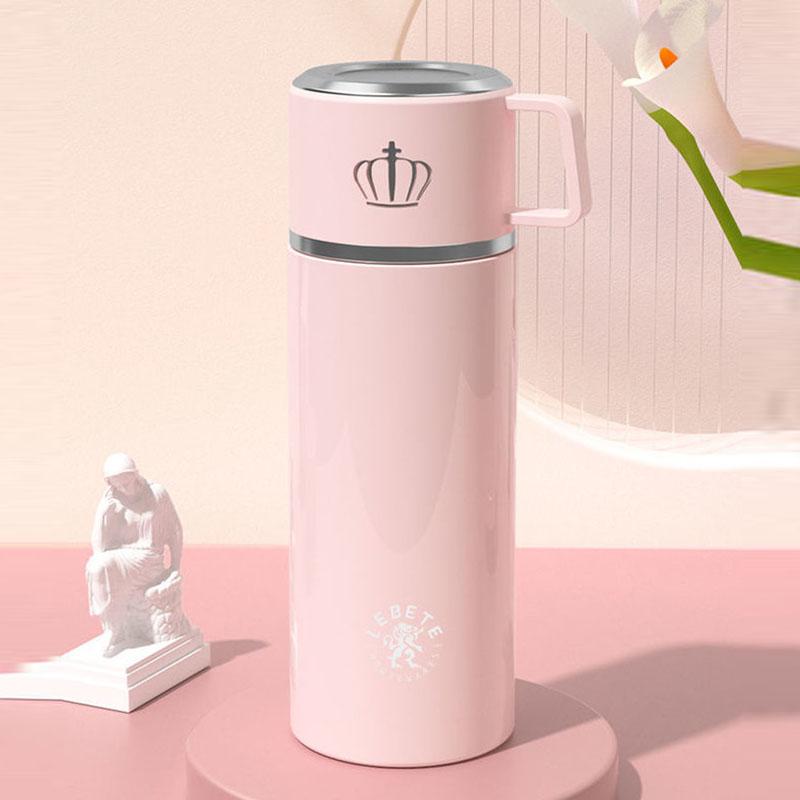 316 Stainless Steel Vacuum Flask with Lid Drinking Cup Male and Female Water Bottle Large-capacity Vacuum Flask Insulation Cup