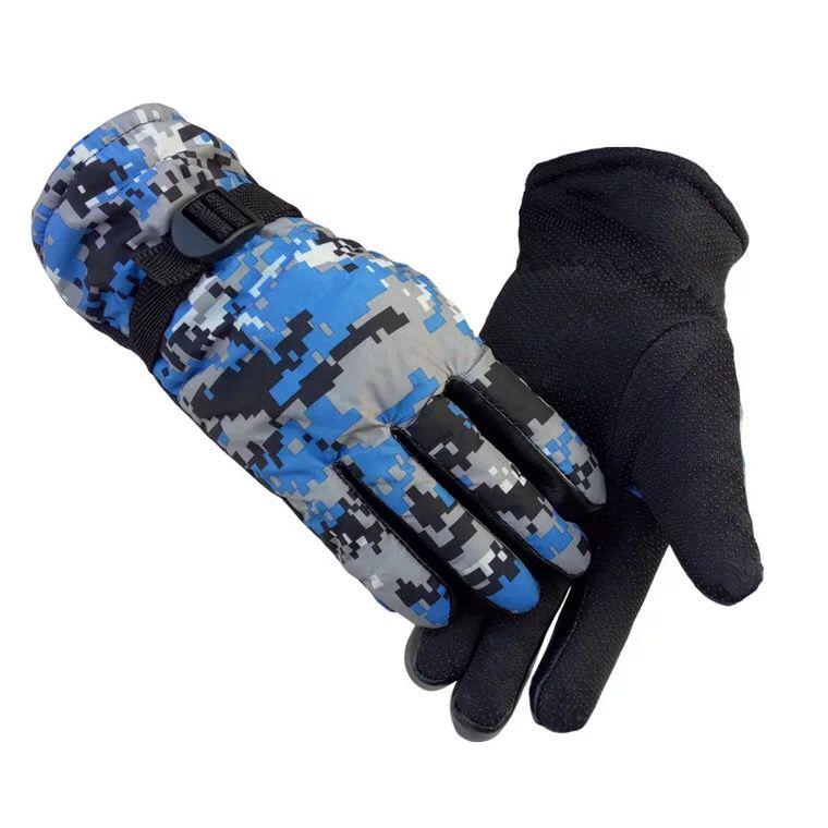 Winter Warm Leather gloves Thick gloves Man fashion gloves Plush Cotton gloves Windproof gloves