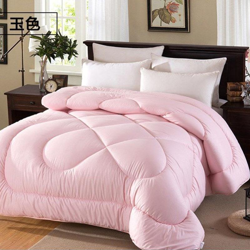 100% Authentic Thick Warmth Silk Quilt Double Spring and Autumn Mulberry Silk Quilt Winter Bedding