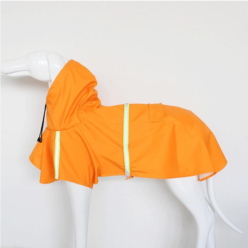 S-5XL Pet Large Dog Raincoat Reflective Small Large Dog Raincoat Waterproof Jacket Fashion Outdoor Breathable Puppy Clothes