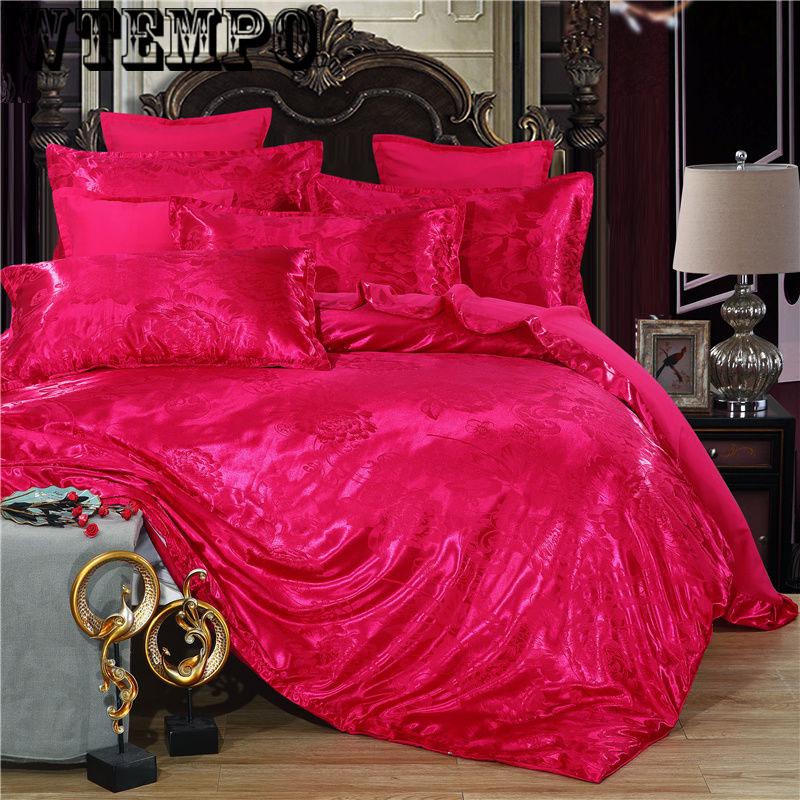 Set  Jacquard Bed Set Duvet Cover Bed Spread Cover Set Pillowcase