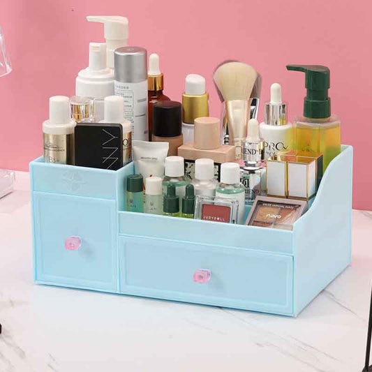 Desktop Cosmetic Storage Box Plastic Storage Rack Drawer Makeup Box Transparent Finishing Dresser Rack