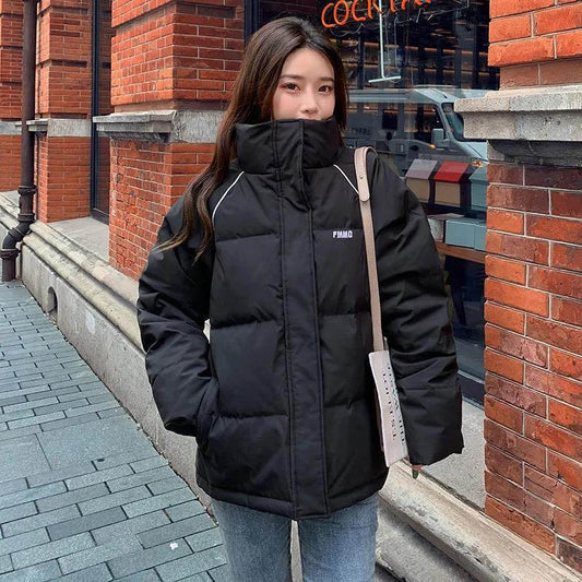 Winter Short Cotton-padded Jacket Women's Winter Clothes Korean Style Loose Little Bread Jacket