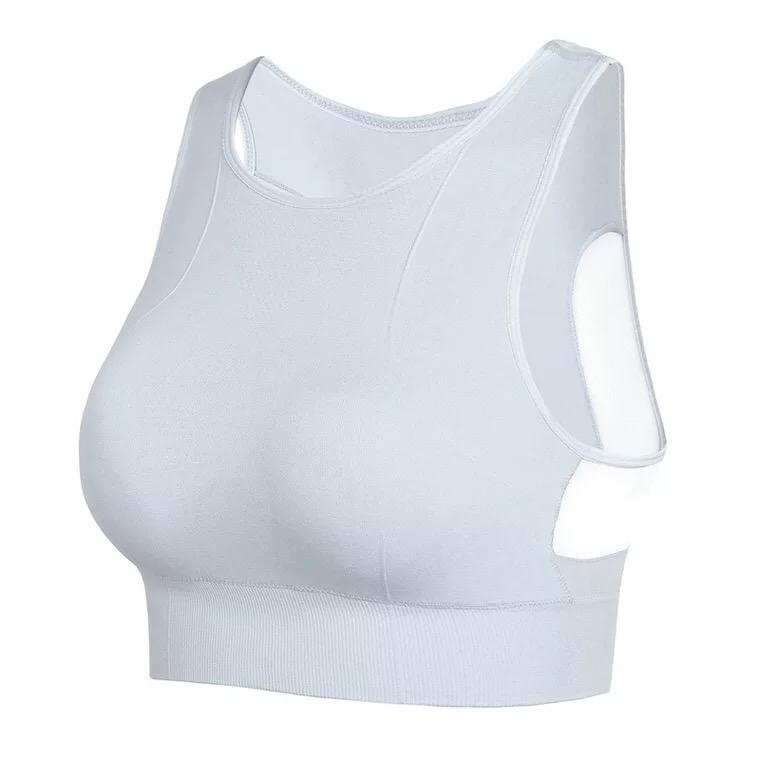 Vest-style Sports Underwear Bra Women Shockproof Gathering Running Yoga Fitness Beauty Back No Steel Ring Bra Women Can Be Worn Outside