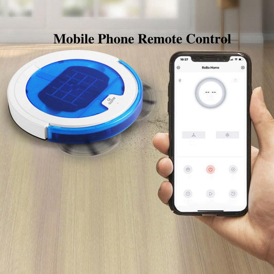 Ultra-thin Mobile Phone Remote Control Smart Sweeping Robot Household Automatic Charging Three-in-one Dust Collector