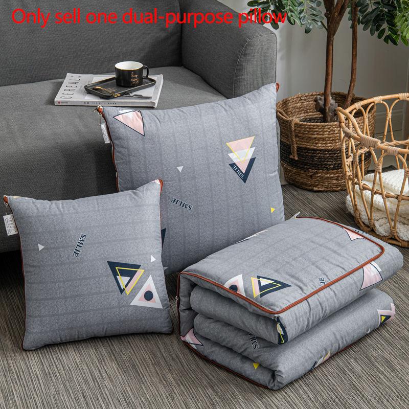 Dual-purpose Pillow Variable Quilt Car Lumbar Pillow Home Sofa Pillow Soft Relaxing Artifact