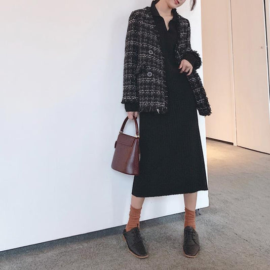 Women Woolen Coats Winter Trench Coat Fashion Wool Short Coat Tops Women's Wool Coat Women Jacket