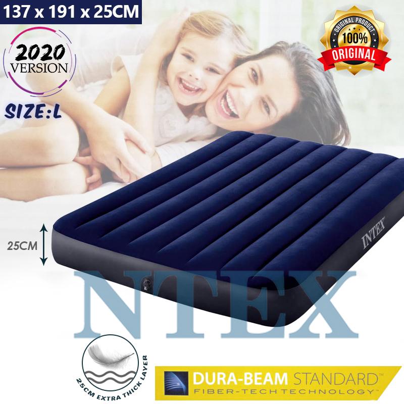 5 Sizes Version 25cm Extra Thick Dura Beam Standard Inflatable Air Bed Air Mattress Tilam Angin