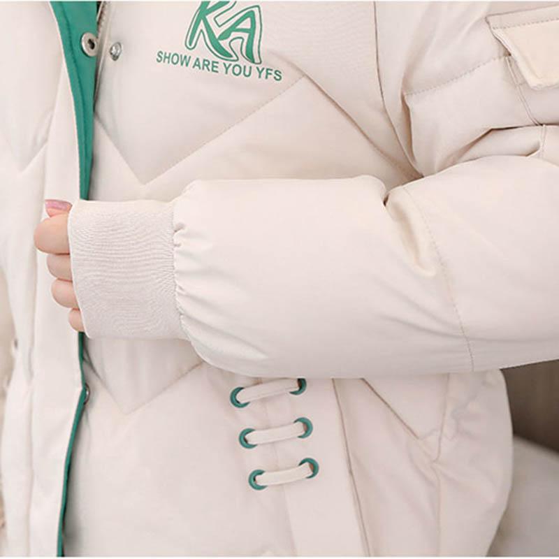 Winter Down Cotton Jacket Women's Short Fashion Thick Loose Large Size Jacket