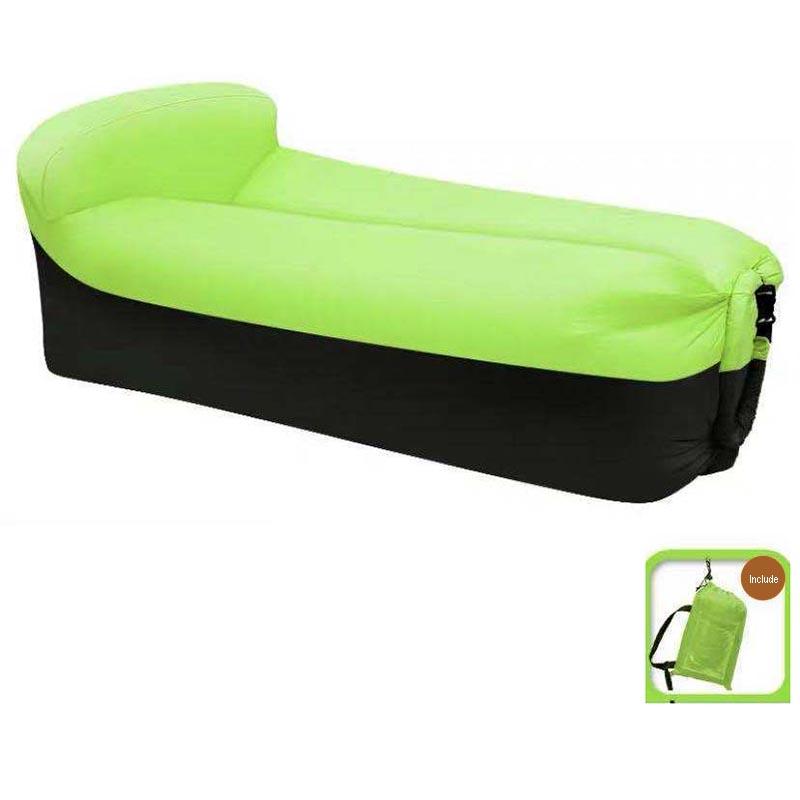 Portable Outdoor Lazy Inflatable Sofa Camping Inflatable Bed Park Air Bed Sleeping Pad