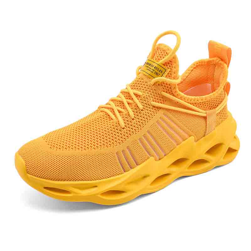 Plus Size 36-47 Fashion Summer Men Mesh Sneakers Low-top Wear-resistant Running Basketball Shoes Non-slip Shockproof Blade Shoes