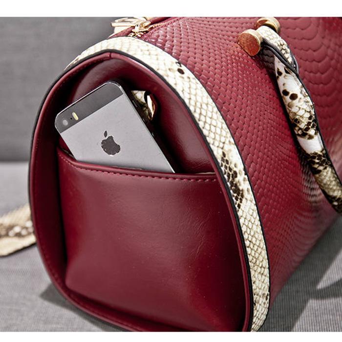 Patent leather bag Genuine Leather Woman bag European and American style handbag Trendy wild