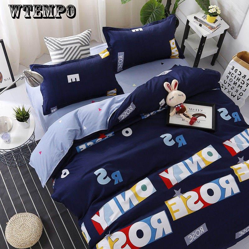 Comfortable Home Textiles Comfortable 4pcs Bedding Soft Warm Bedding Set